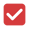 square check mark (300 × 300 px)