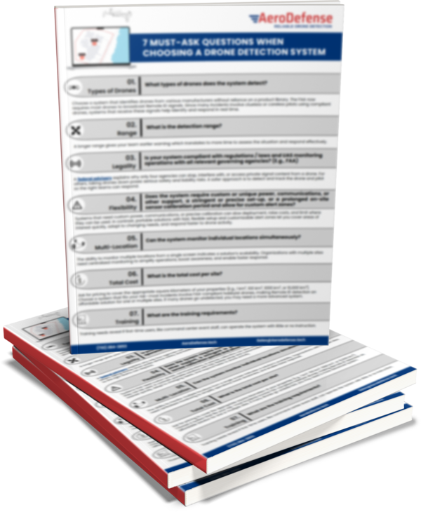 3D Cover | 7 Must-Ask Questions When Choosing a Drone Detection System FINAL 3D Cover | 7 Must-Ask Questions When Choosing a Drone Detection System FINAL